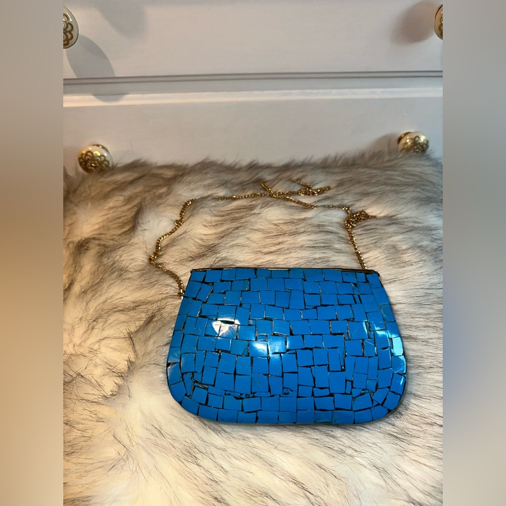NWOT Ramla Beverly Hills Mosiac Crossbody Bag - Picture 8 of 8